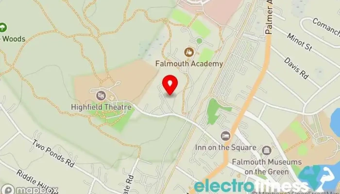 map of 241 Fitness Fitness center, Gym, Physical fitness program, Wellness program, Yoga studio in Falmouth