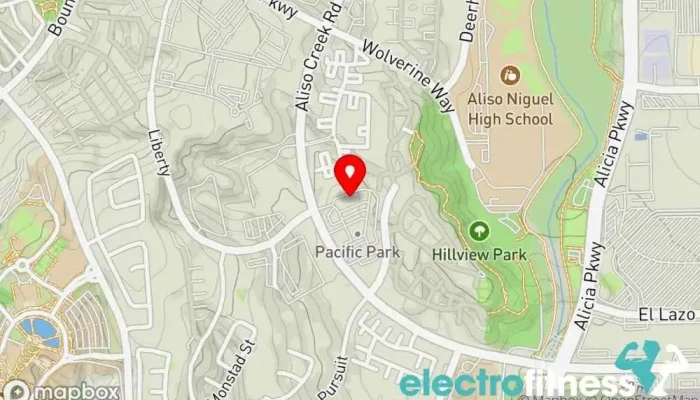 map of 30 Minute Hit Physical fitness program in Aliso Viejo