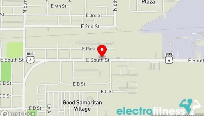 map of 402 Fitness Fitness center in Hastings