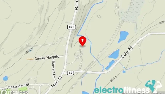 map of 4everBods Fitness Club Fitness center in Delanson