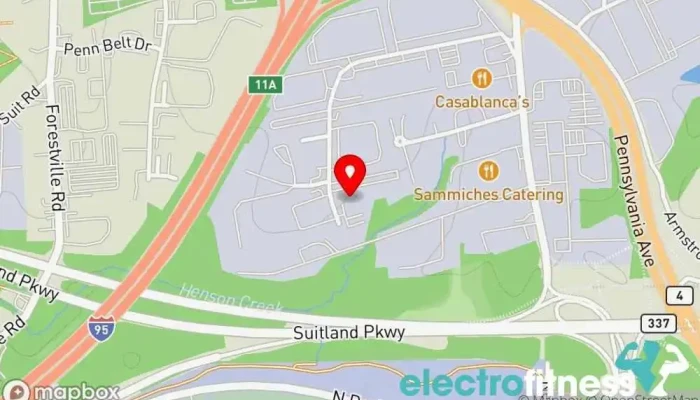 map of 7PM Fitness Fitness center in Upper Marlboro