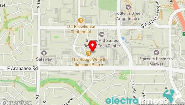 map of 9Round Kickboxing Fitness Gym in Greenwood Village