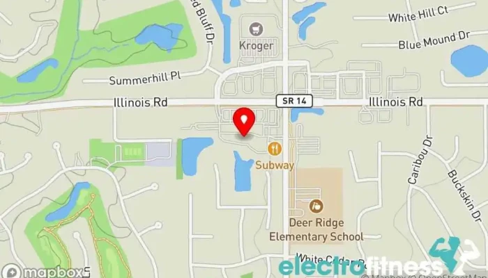 map of 9Round Kickboxing Fitness Gym, Boxing club, Boxing gym, Fitness center, Kickboxing school, Personal trainer, Physical fitness program in Fort Wayne