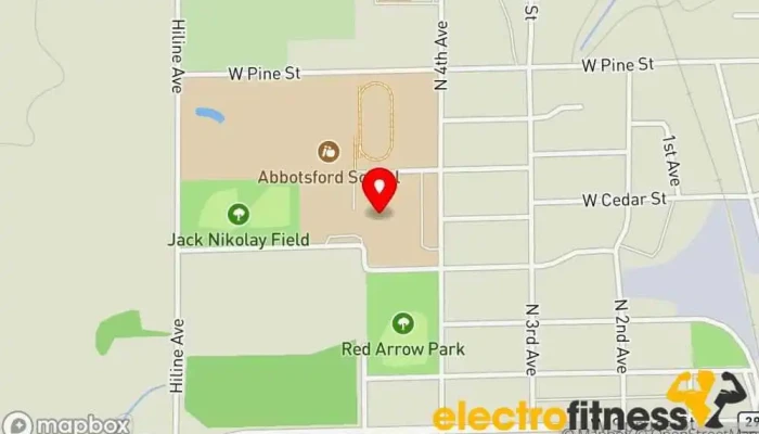 map of Abbotsford Jr-Sr High School Public educational institution, Primary school, Secondary school in Abbotsford