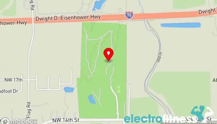 map of Abilene Golf and Fitness, LLC Golf club in Abilene