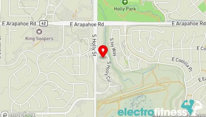 map of ACI Summit Tai Ji and Fitness Studio Fitness center in Centennial