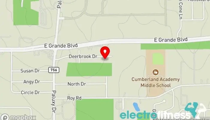 map of AD Fitness & Boxing Fitness center, Boxing gym, Exercise equipment store, Gym, Nutritionist, Personal trainer, Physical fitness program, Weight loss service in Tyler