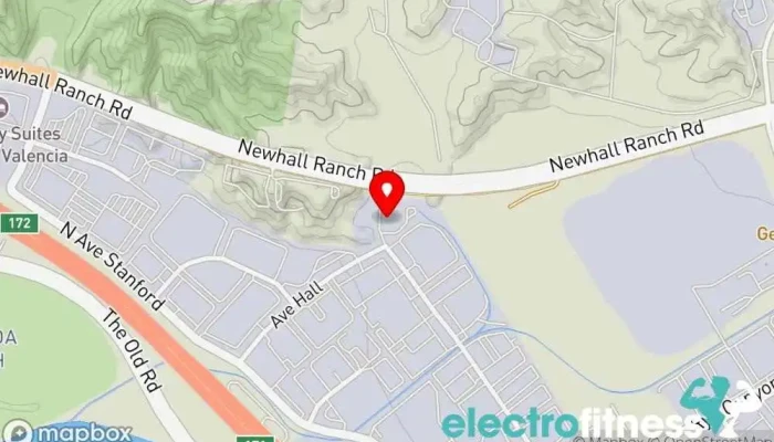 map of Afterburn Fitness Fitness center, Gym, Physical fitness program in Valencia