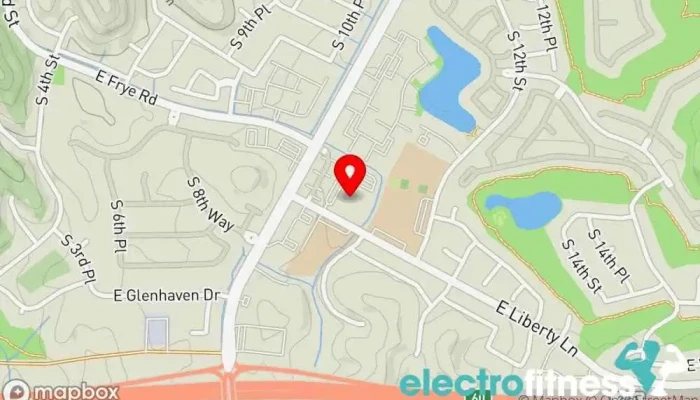 map of Ahwatukee Foothills Family YMCA Gym, Child care agency, Day care center, Non-profit organization, Social services organization, Sports school, Summer camp organizer, Swimming instructor, Youth organization, Youth social services organization in Phoenix
