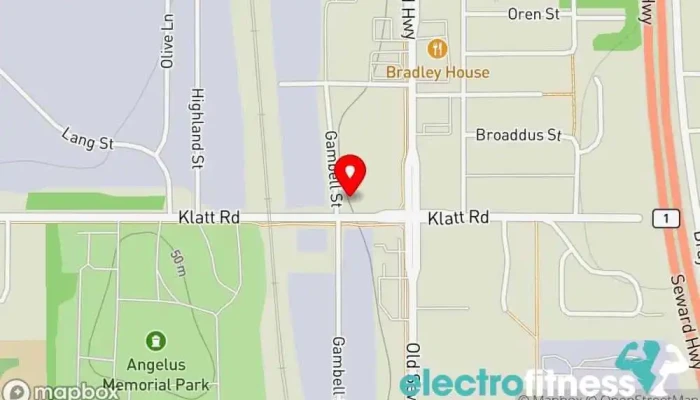 map of AK Kettlebell Gym in Anchorage