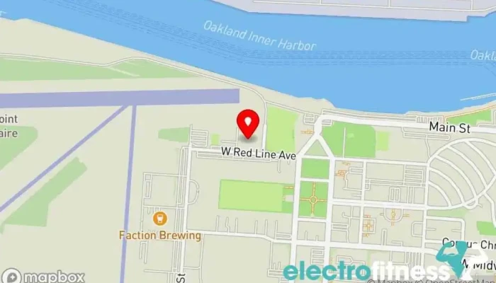 map of Alameda Point Gymnasium Gym, Local government office in Alameda