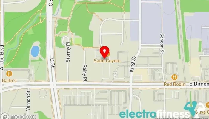 map of Alaska Boxing Academy Boxing gym in Anchorage