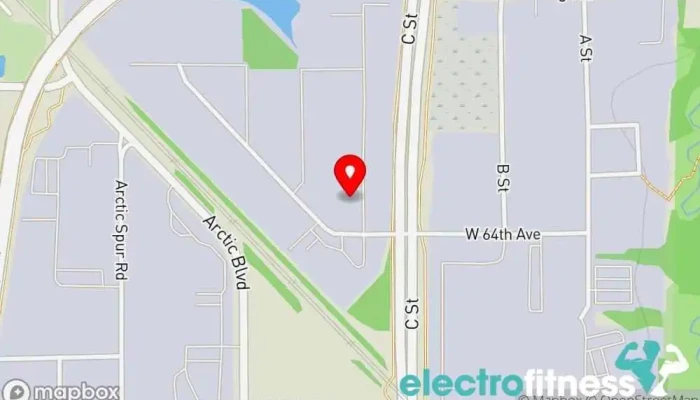 map of Alaska Functional Fitness Fitness center in Anchorage