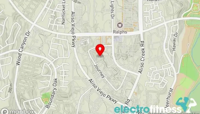 map of Aliso CrossFit Physical fitness program, Fitness center, Gym, Personal trainer in Aliso Viejo