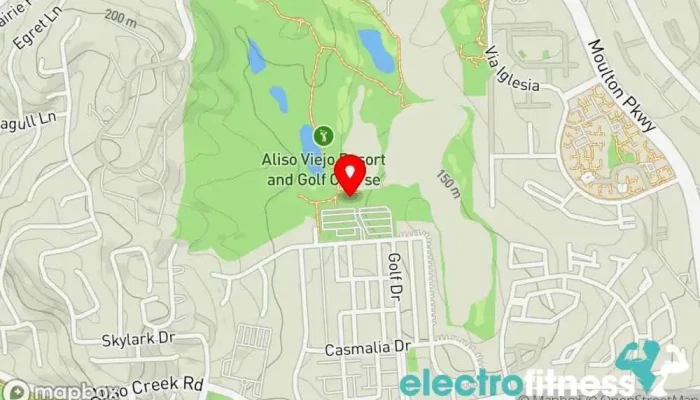 map of Aliso Viejo Country Club Country club, Event venue, Fitness center, Golf club, Golf course, Private golf course, Social club, Swimming pool, Tennis club, Wedding venue in Aliso Viejo