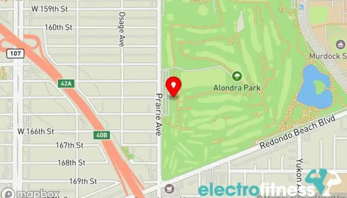 map of Alondra Park Golf Course Golf course, Golf driving range, Golf instructor, Golf shop, Public golf course, Restaurant in Lawndale