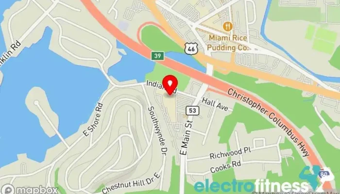 map of Alpha Fit Club Gym in Denville