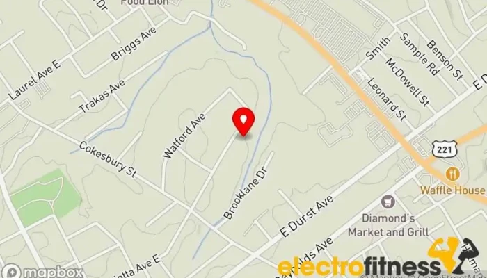 map of Alpha Performance & Nutrition Physical fitness program, Service establishment in 