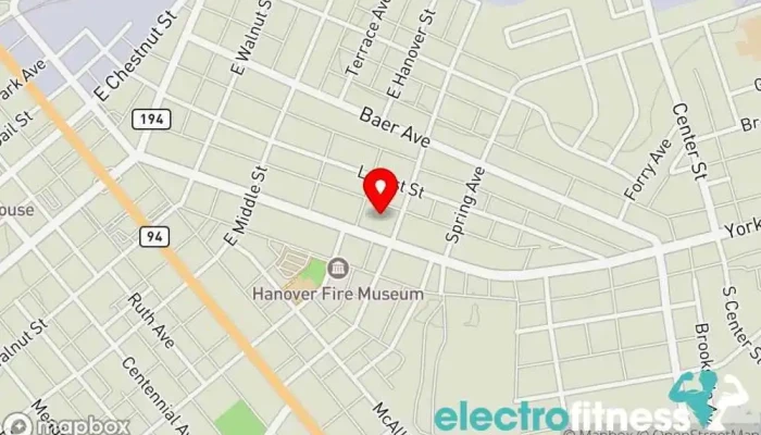map of Alpha Strength Training Personal trainer, Fitness center, Yoga studio in Hanover