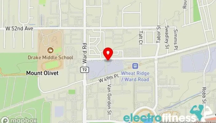 map of Alpine CrossFit Gym, Fitness center, Nutritionist, Personal trainer, Physical fitness program, Physical therapist, Physical therapy clinic, Weightlifting area in Wheat Ridge