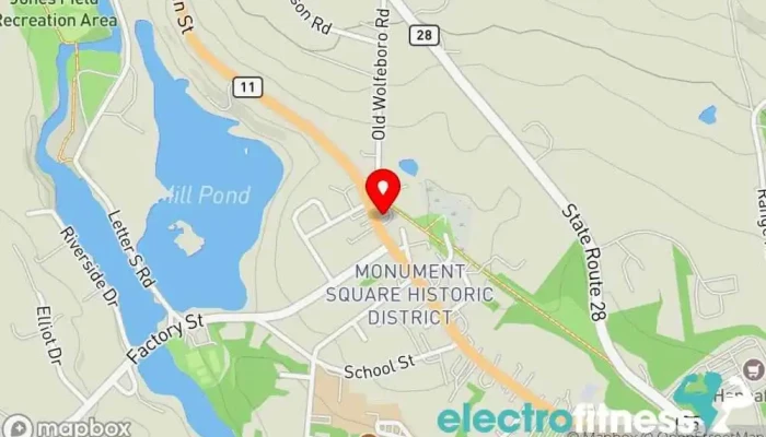 map of Alton Village Fitness & Gym Gym in Alton