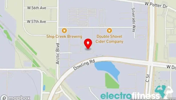 map of Anchor Of Iron Gym in Anchorage
