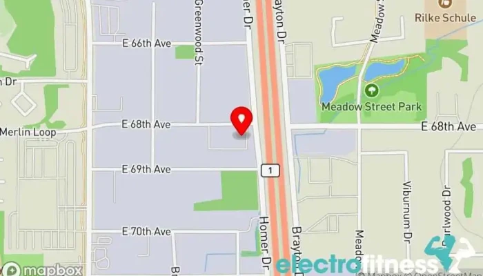 map of Anchorage Grappling Academy Martial arts school in Anchorage