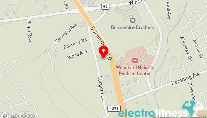 map of Angelina Rehabilitation Center Rehabilitation center, Physical therapy clinic in Lufkin