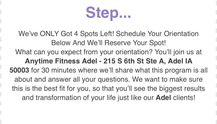 Anytime Fitness Adel Iowa -  Area - Adel