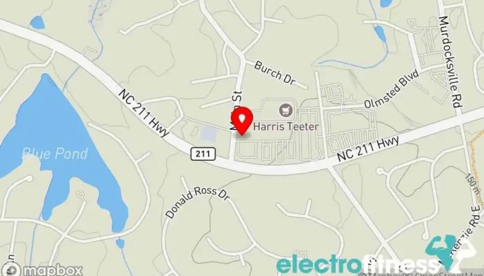 map of Anytime Fitness Gym, Fitness center, Personal trainer, Physical fitness program in Pinehurst