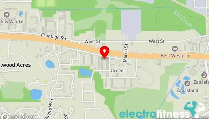 map of Anytime Fitness Gym, Fitness center, Personal trainer, Physical fitness program, Weightlifting area, Women's personal trainer in Valparaiso