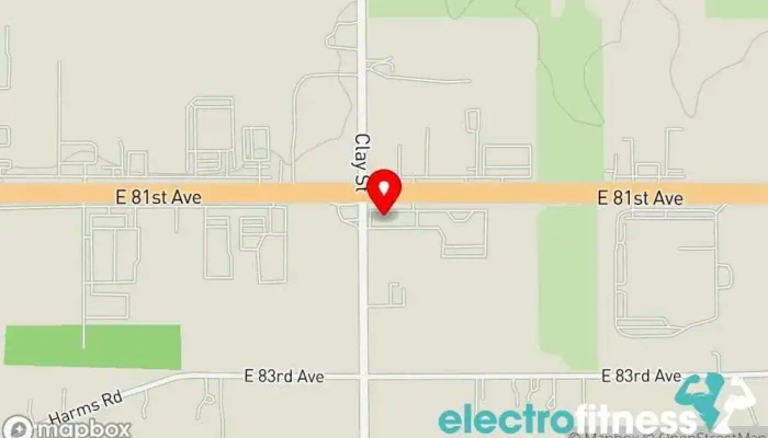 map of Anytime Fitness Gym, Fitness center, Personal trainer, Physical fitness program, Weightlifting area, Women's personal trainer in Merrillville