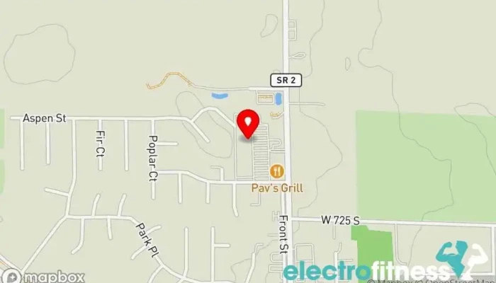 map of Anytime Fitness Gym, Fitness center, Personal trainer, Physical fitness program, Weightlifting area, Women's personal trainer in Hebron