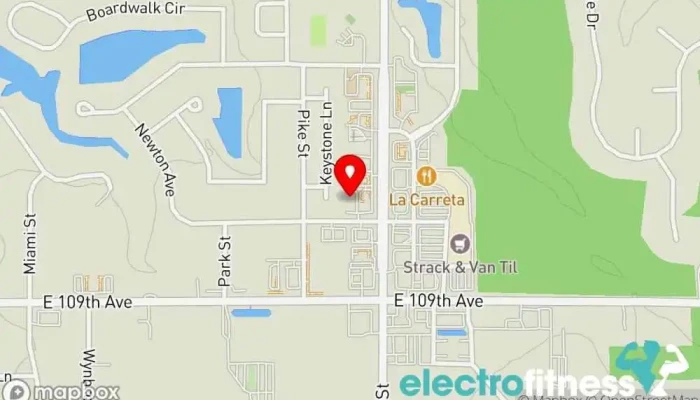 map of Anytime Fitness Gym, Fitness center, Personal trainer, Physical fitness program, Weightlifting area, Women's personal trainer in Winfield