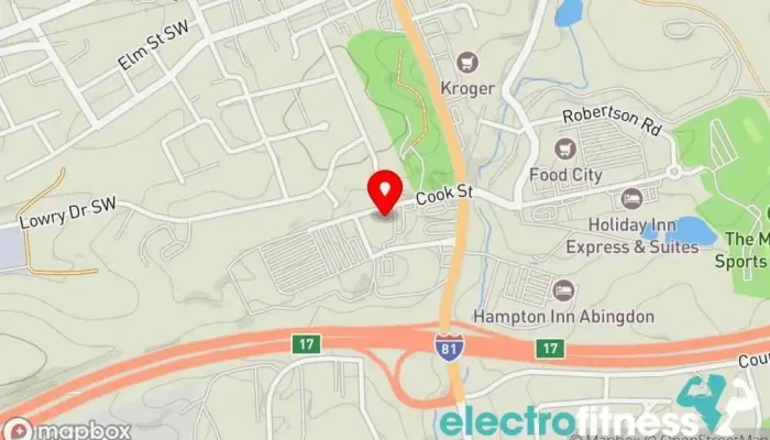 map of Anytime Fitness Gym, Fitness center, Personal trainer, Physical fitness program, Weightlifting area, Women's personal trainer in Abingdon