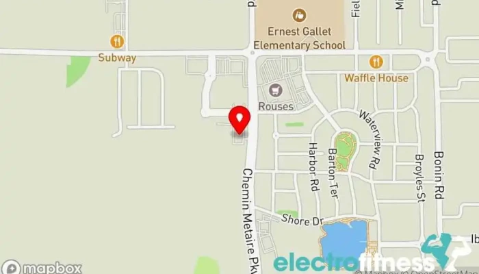 map of Anytime Fitness Gym, Fitness center, Personal trainer, Physical fitness program, Weightlifting area, Women's personal trainer in Youngsville