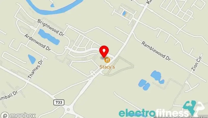 map of Anytime Fitness Gym in Lafayette
