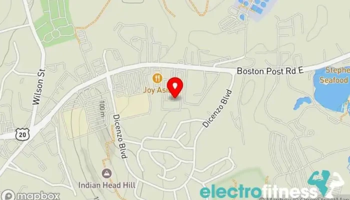 map of Anytime Fitness Gym, Fitness center, Personal trainer, Physical fitness program, Weightlifting area, Women's personal trainer in Marlborough