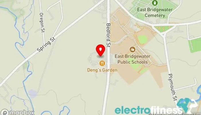 map of Anytime Fitness Gym, Fitness center, Personal trainer, Physical fitness program, Weightlifting area, Women's personal trainer in East Bridgewater