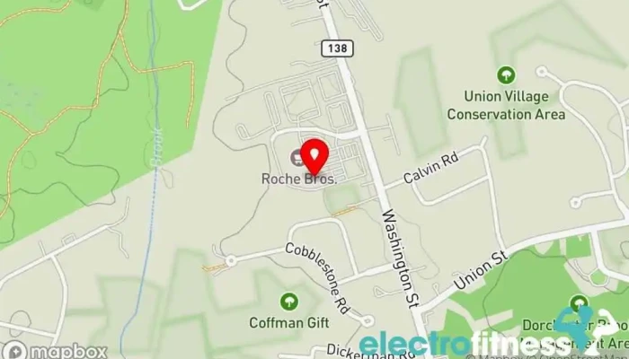 map of Anytime Fitness Gym, Fitness center, Personal trainer, Physical fitness program, Weightlifting area, Women's personal trainer in North Easton