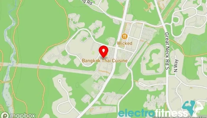 map of Anytime Fitness Gym, Fitness center, Personal trainer, Physical fitness program, Weightlifting area, Women's personal trainer in Mashpee