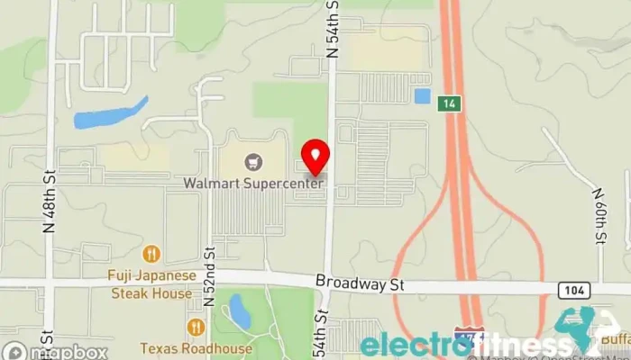 map of Anytime Fitness Gym, Fitness center, Personal trainer, Physical fitness program, Weightlifting area, Women's personal trainer in Quincy