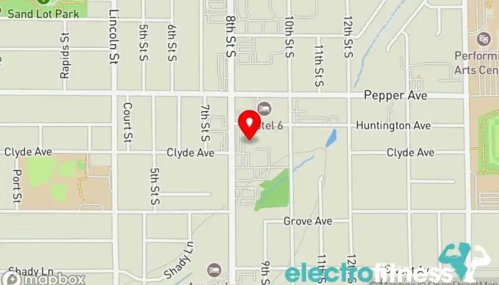 map of Anytime Fitness Gym, Fitness center, Personal trainer, Physical fitness program, Weightlifting area, Women's personal trainer in Wisconsin Rapids