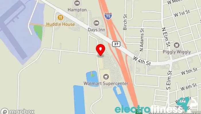 map of Anytime Fitness Gym, Fitness center, Personal trainer, Physical fitness program, Weightlifting area, Women's personal trainer in Adel