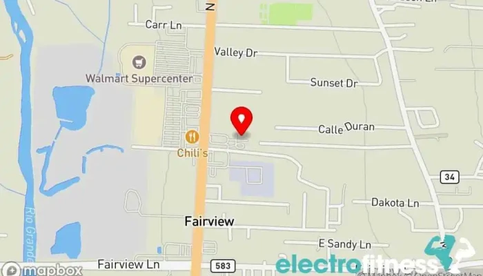 map of Anytime Fitness Gym, Fitness center, Personal trainer, Physical fitness program, Weightlifting area, Women's personal trainer in Española