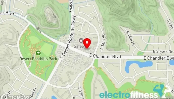 map of Anytime Fitness Gym, City tax office, International airport, Paper bag supplier, Volleyball instructor in Phoenix