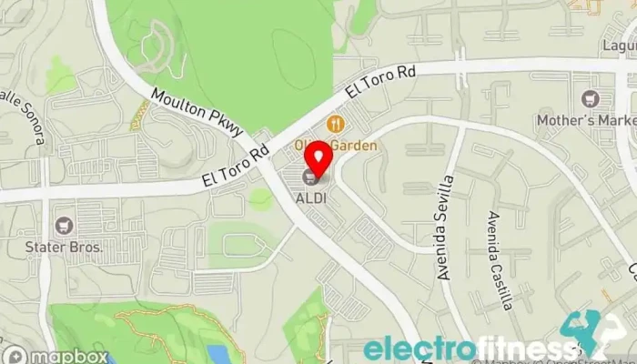 map of Anytime Fitness Gym, Fitness center, Personal trainer, Physical fitness program, Weightlifting area, Women's personal trainer in Laguna Hills
