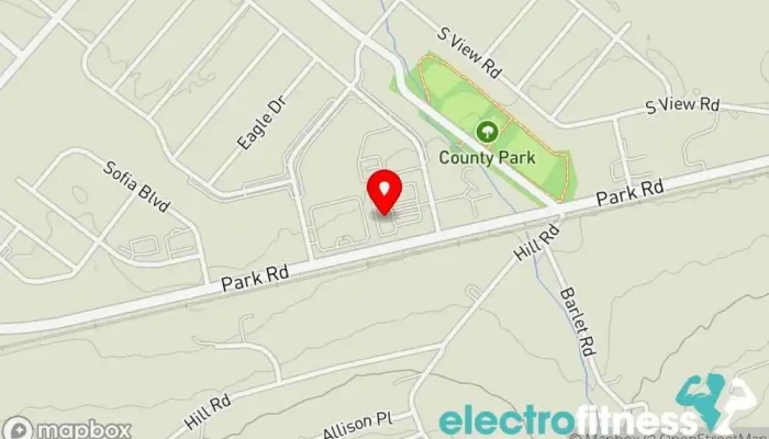 map of Anytime Fitness Gym, Fitness center, Personal trainer, Physical fitness program, Weightlifting area, Women's personal trainer in Blandon