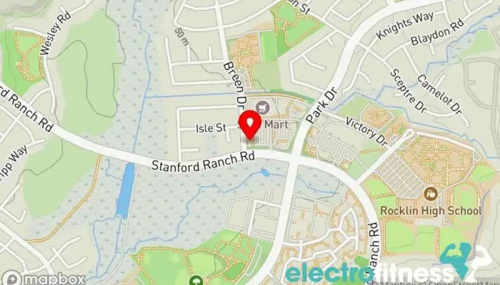 map of Anytime Fitness Gym, Fitness center, Personal trainer, Physical fitness program, Weightlifting area, Women's personal trainer in Rocklin