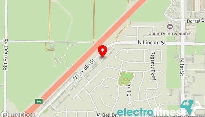 map of Anytime Fitness Gym, Fitness center, Personal trainer, Physical fitness program, Weightlifting area, Women's personal trainer in Dixon